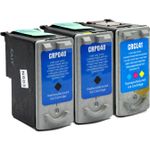 Pack de 3 Canon PG-40 & CL-41 cartouches d'encre compatibles (Ink Hero)