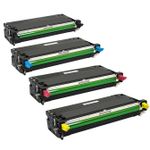 Pack de 4 Dell 3110cn / 3115cn toner compatibles haute capacité (Ink Hero)