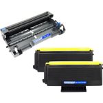 Pack de 3 Brother TN3280 & DR3200 toner & tambour compatibles haute capacité (Ink Hero)