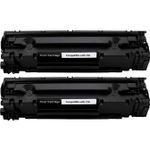 Pack de 2 Canon 728 toner compatibles noir (Ink Hero)