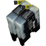 Pack de 2 Brother LC1240BK (LC1220) cartouches d'encre compatibles noir haute capacité (Ink Hero)