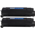 Pack de 2 HP 55X (CE255X) toner compatibles haute capacité noir (Ink Hero)