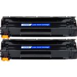 Pack de 2 HP 85A (CE285A) toner compatibles noir (Ink Hero)