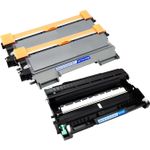 Pack de 3 Brother TN2220 & DR2200 toner & tambour compatibles (Ink Hero)