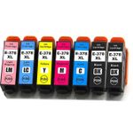 Pack de 7 Epson 378XL cartouches d'encre compatibles haute capacité (Ink Hero)