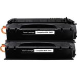 Pack de 2 HP 49X (Q5949X) toner compatibles haute capacité noir (Ink Hero)