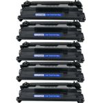 Pack de 5 HP 26X (CF226X) toner compatibles haute capacité noir (Ink Hero)