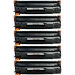 Pack de 5 HP 83X (CF283X) toner compatibles haute capacité noir (Ink Hero)