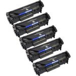 Pack de 5 Canon FX-10 (0263B002AA) toner compatibles noir (Ink Hero)