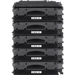 Pack de 5 Canon CRG 719 H (3480B002) toner compatibles haute capacité noir (Ink Hero)