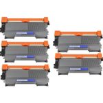 Pack de 5 Brother TN2010 toner compatibles noir (Ink Hero)