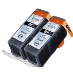 Pack de 2 Canon PGI-525BK cartouches d'encre compatibles noir pigment (Ink Hero)