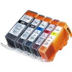 Pack de 5 Canon PGI-520 & CLI-521 cartouches d'encre compatibles (Ink Hero)