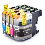 Pack de 4 Brother LC227 & LC225 cartouches d'encre compatibles super haute capacité (Ink Hero)