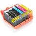 Pack de 4 HP 934XL & HP 935XL cartouches d'encre compatibles haute capacité (Ink Hero)