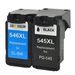 Pack de 2 Canon PG-545XL & CLI-546XL cartouches d'encre compatibles haute capacité (Ink Hero)