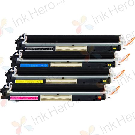 Pack de 4 HP 126A toner compatibles (Ink Hero)