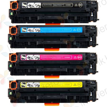 Pack de 4 HP 304A toner compatibles (Ink Hero)