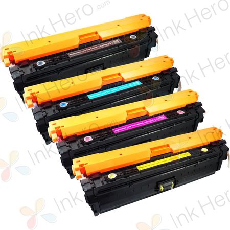 Pack de 4 HP 307A toner compatibles (Ink Hero)