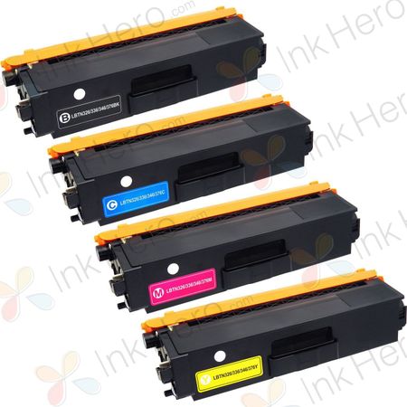 Pack de 4 Brother TN326 (TN321) toner compatibles haute capacité (Ink Hero)