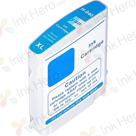 HP 940XL (C4903AE) cartouche d'encre compatible haute capacité cyan (Ink Hero)