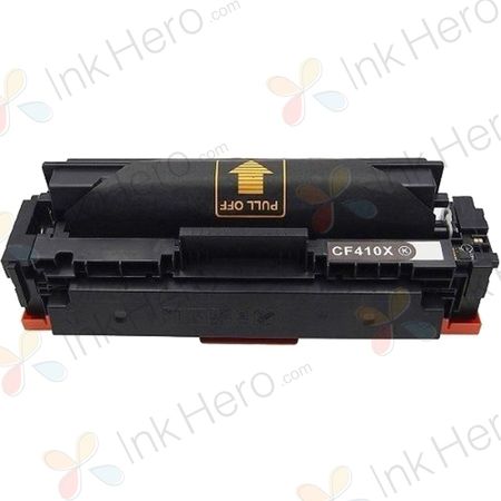 HP 410X (CF410X) toner compatible haute capacité noir (Ink Hero)