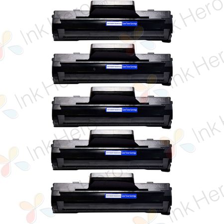 Pack de 5 HP 106A (W1106A) toner compatibles noir (Ink Hero)