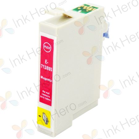 Epson T0713 cartouche d'encre compatible magenta (Ink Hero)