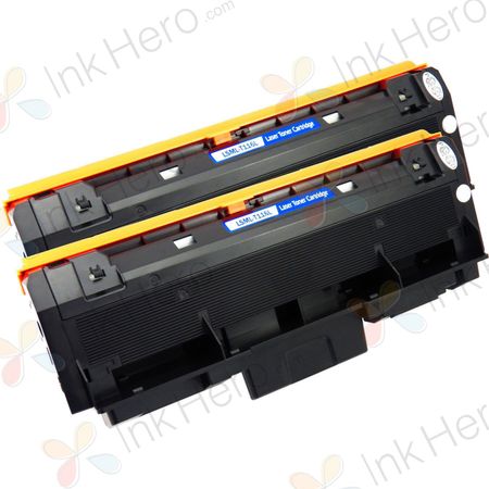 Pack de 2 Samsung MLT-D116L toner compatibles haute capacité noir (Ink Hero)