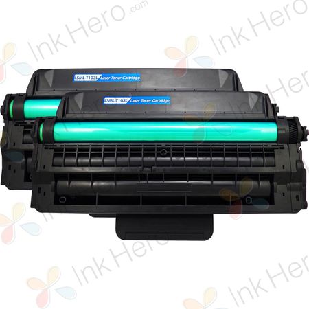 Pack de 2 Samsung MLT-D103L toner compatibles haute capacité noir (Ink Hero)