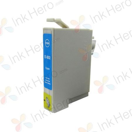 Epson T0802 cartouche d'encre compatible cyan (Ink Hero)