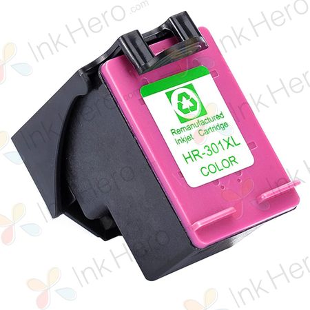 HP 301XL (CH564EE) cartouche d'encre compatible haute capacité couleur (Ink Hero)