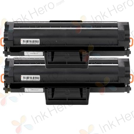 Pack de 2 Samsung MLT-D111L toner compatibles haute capacité noir (Ink Hero)