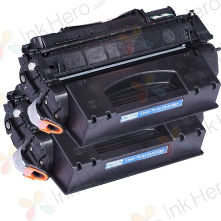 Pack de 2 Canon 715H toner compatibles haute capacité noir (Ink Hero)