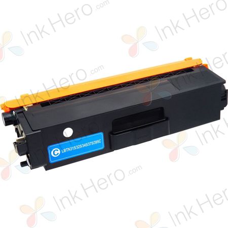 Brother TN325C (TN320C) toner compatible haute capacité cyan (Ink Hero)