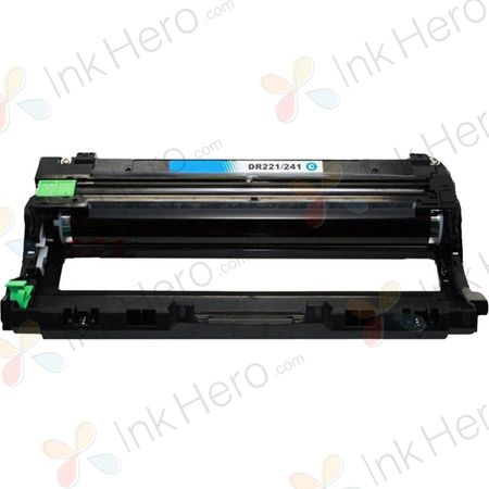 Brother DR241 tambour compatible cyan (Ink Hero)