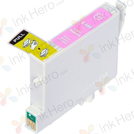 Epson T0486 cartouche d'encre compatible magenta clair (Ink Hero)