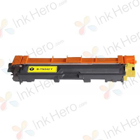 Brother TN242Y toner compatible ultra haute capacité jaune (Ink Hero)