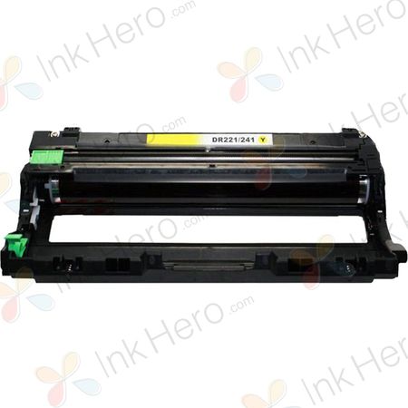 Brother DR241 tambour compatible jaune (Ink Hero)