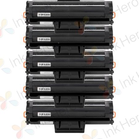 Pack de 5 Samsung MLT-D111L toner compatibles haute capacité noir (Ink Hero)