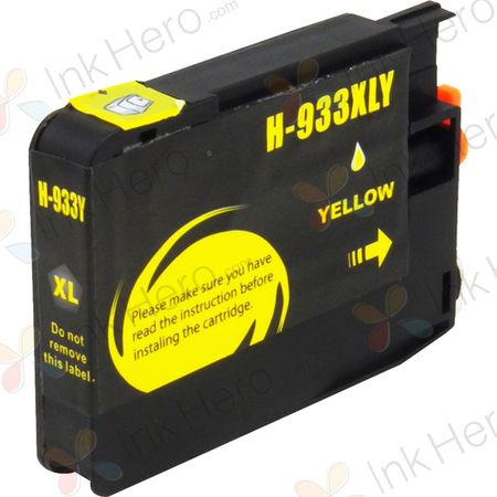 HP 933XL (CN056AE) cartouche d'encre compatible haute capacité jaune (Ink Hero)