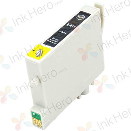 Epson T0611 cartouche d'encre compatible noir (Ink Hero)