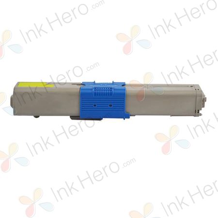 Oki 46508713 toner compatible jaune (Ink Hero)