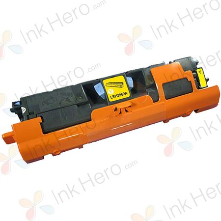 HP 122A (Q3962A) toner compatible jaune (Ink Hero)