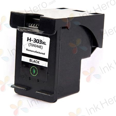 HP 303XL (T6N04AE) cartouche d'encre compatible haute capacité noir (Ink Hero)