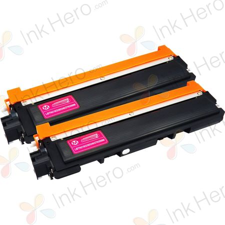 Pack de 2 Brother TN230M toner compatibles magenta (Ink Hero)