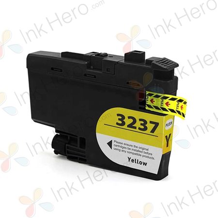 Brother LC3237Y cartouche d'encre compatible super haute capacité jaune (Ink Hero)