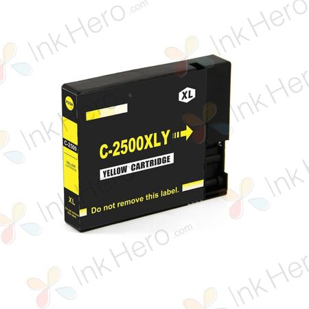 Canon PGI-2500XLY cartouche d'encre compatible haute capacité jaune (Ink Hero)