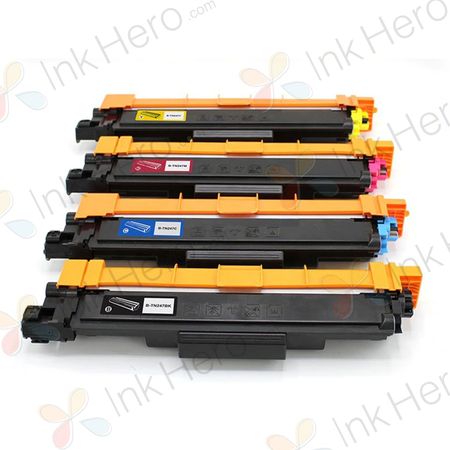 Pack de 4 Brother TN247 (TN243) toner compatibles haute capacité (Ink Hero)